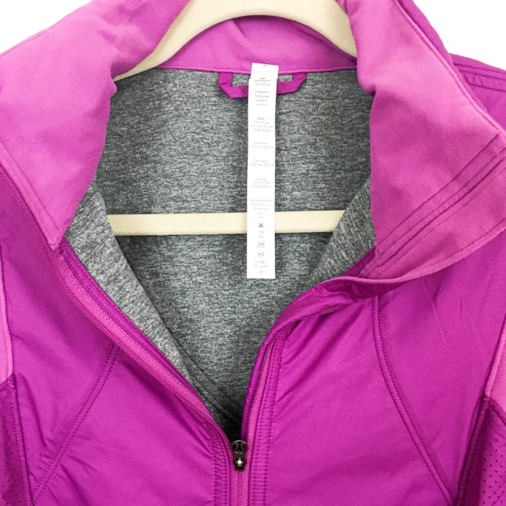 Lululemon Kanto Catch Me Run Jacket size 8 NWT HARD TO FIND! - Picture 3 of 5